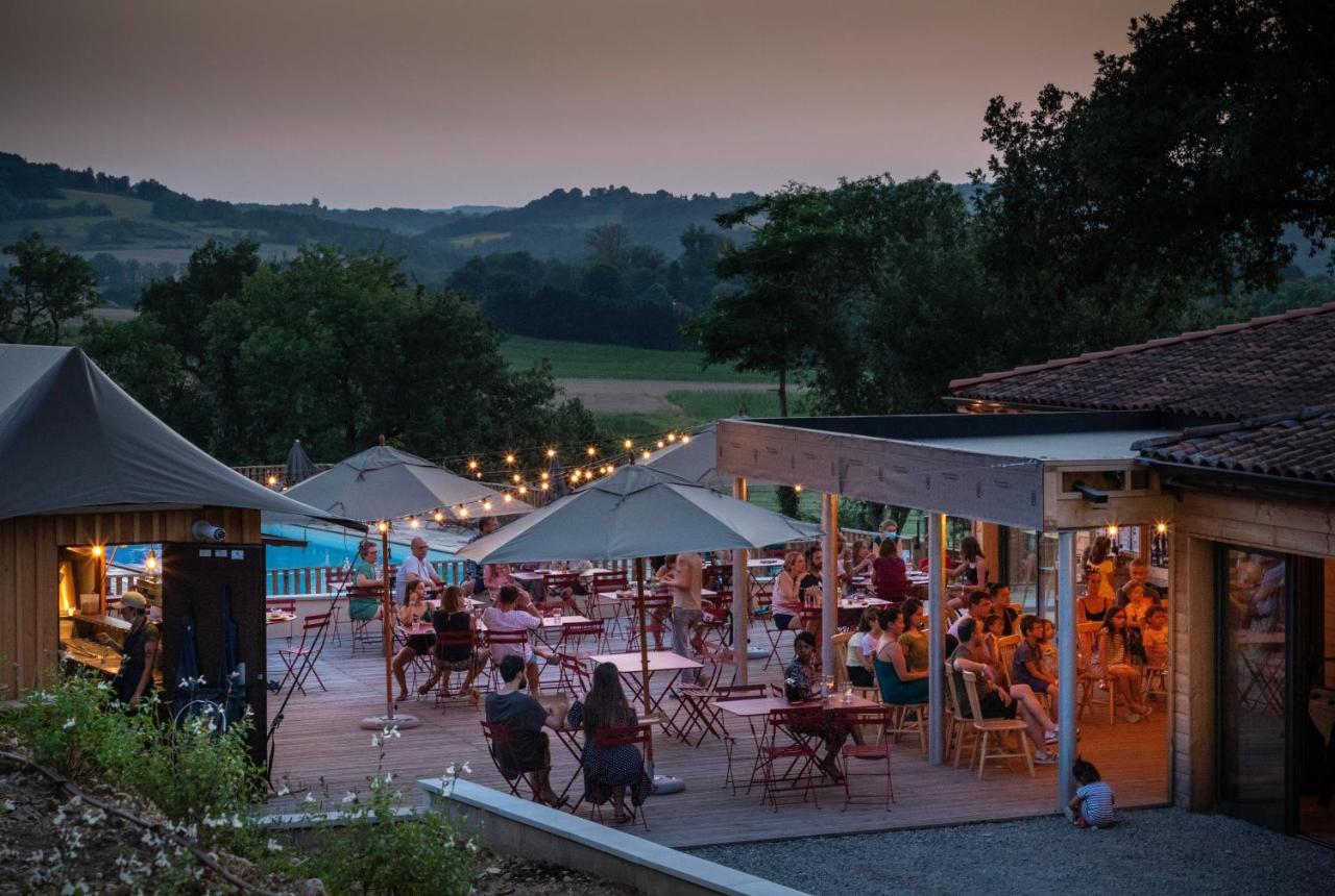 Huttopia Pays de Cordes sur Ciel Albi Esterno foto