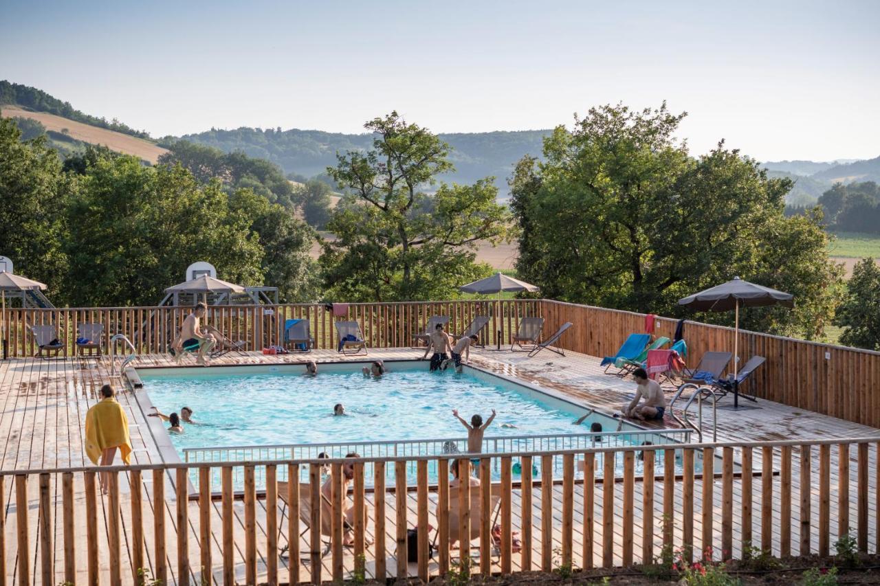 Huttopia Pays de Cordes sur Ciel Albi Esterno foto