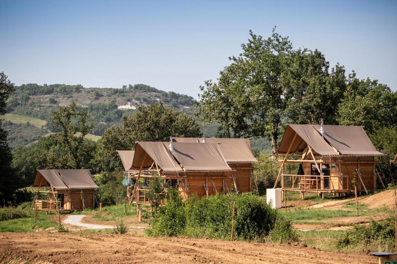 Huttopia Pays de Cordes sur Ciel Albi Esterno foto